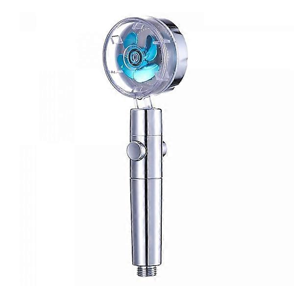 Shower head with cleaning filter - Blue