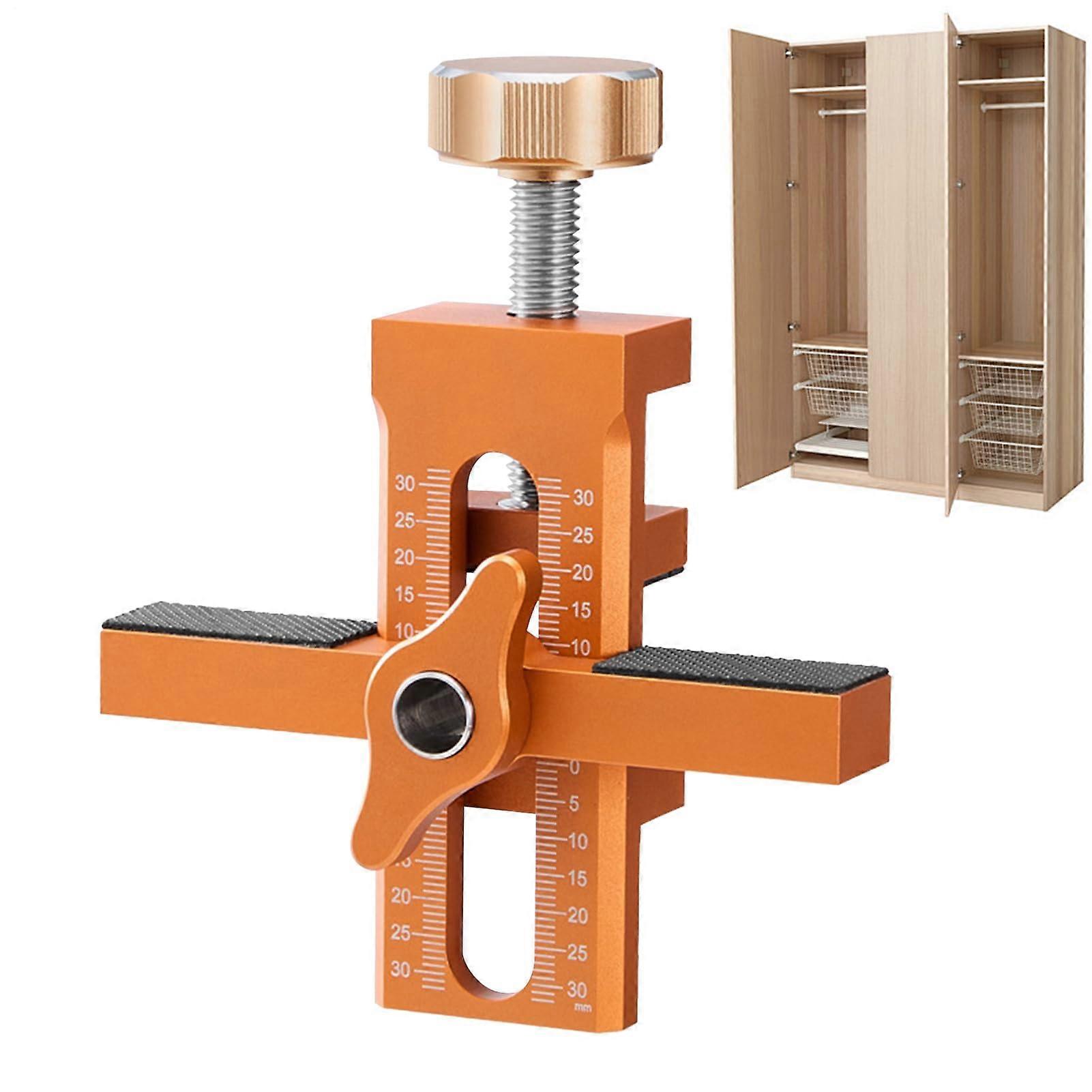 Toilet door installation positioner – adjustable alignment tool for precise positioning