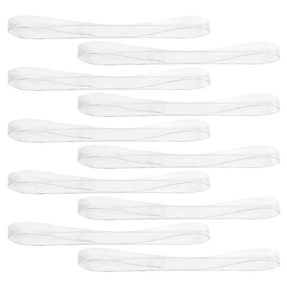 Invisible Beam Shoelaces for High-Heels Elastic Transparent Shoelaces 5Pairs