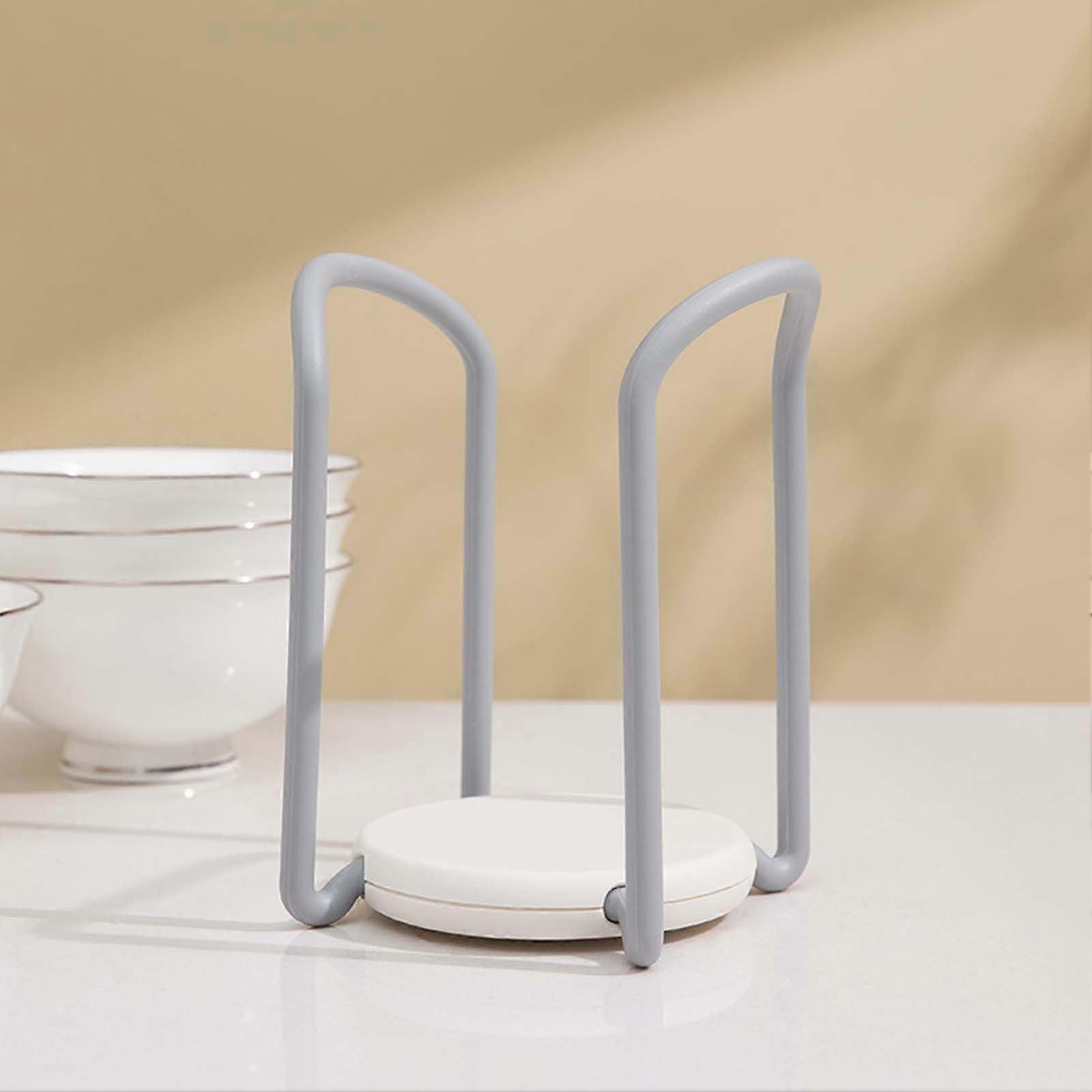Adjustable Dish Drying Rack for Kitchen Counter, Space-Saving Plate Holder