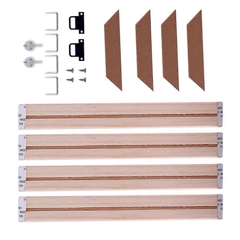 DIY Wooden Frame Kit 1Set Assorted Color Rustic Chic Design for Decoration