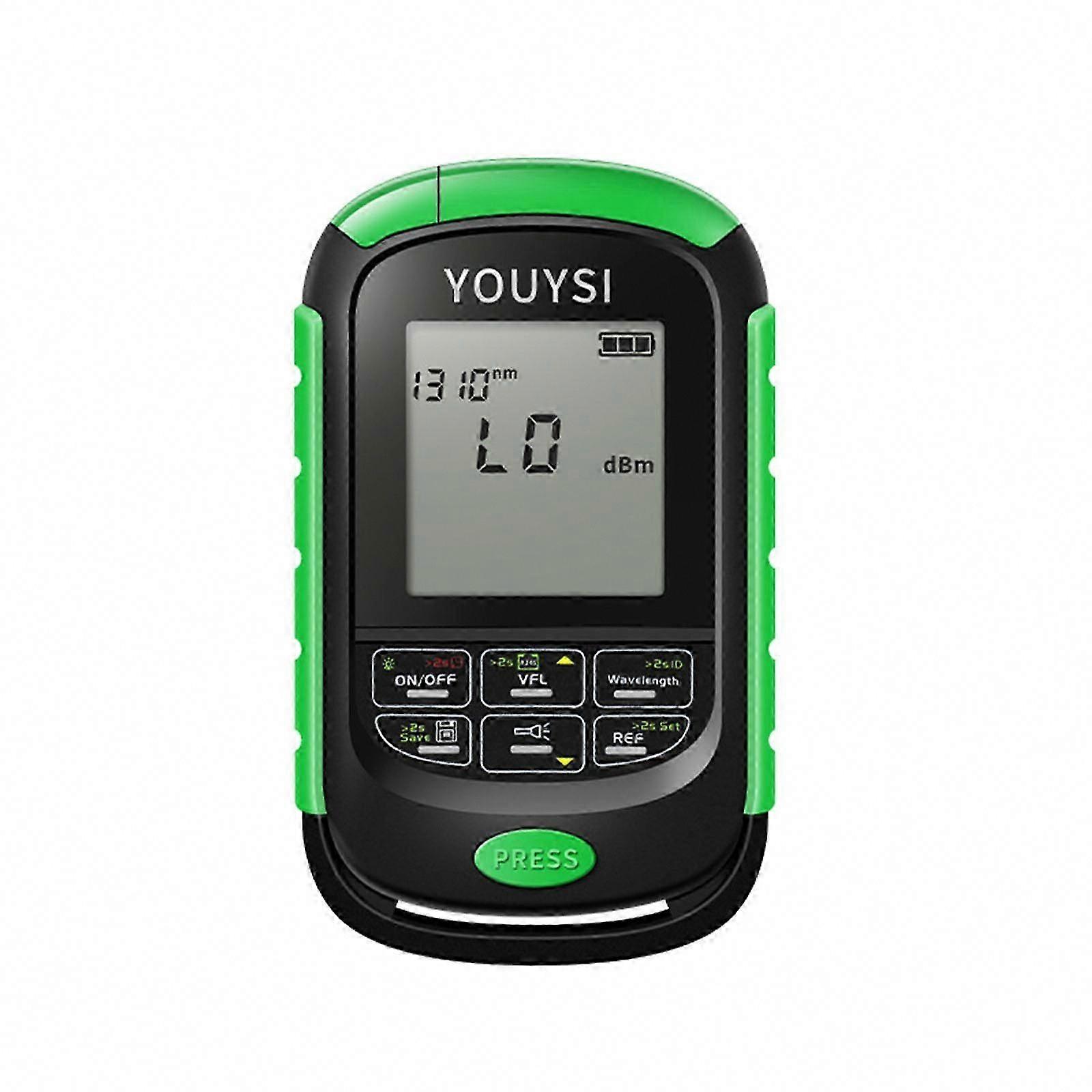 3-in-1 Fiber Cable Tester Multifunction Optic Power Meter for FC/SC/ST Interface USB Rechargeable Fiber Optical Power Me