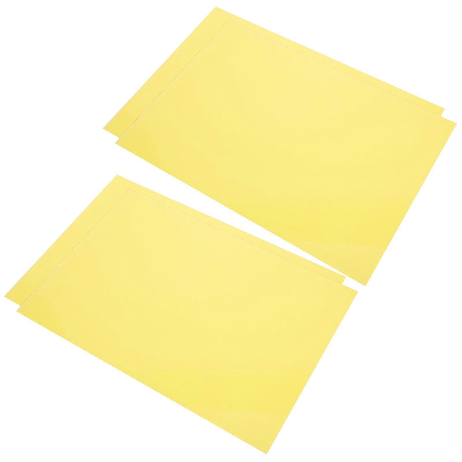 Heat Shrink Sheet Kit For Ideal For Sharing With Friends In Light Yellow Color Sized 29x20cm 4 Sheets
