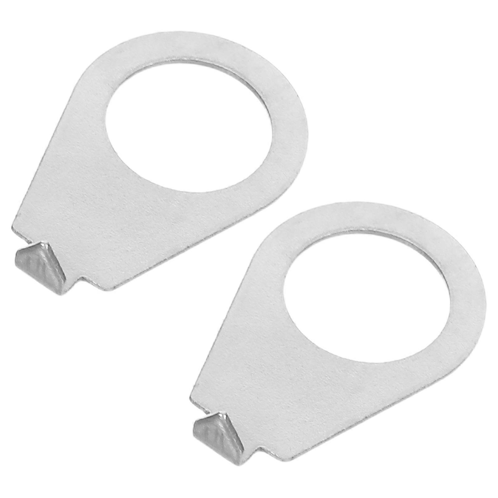 2pcs Guitar Knob Pointer Plate for Precise Control Position Indicators, Durable Washer Design with Sleek Aesthetic for Electric Guitars