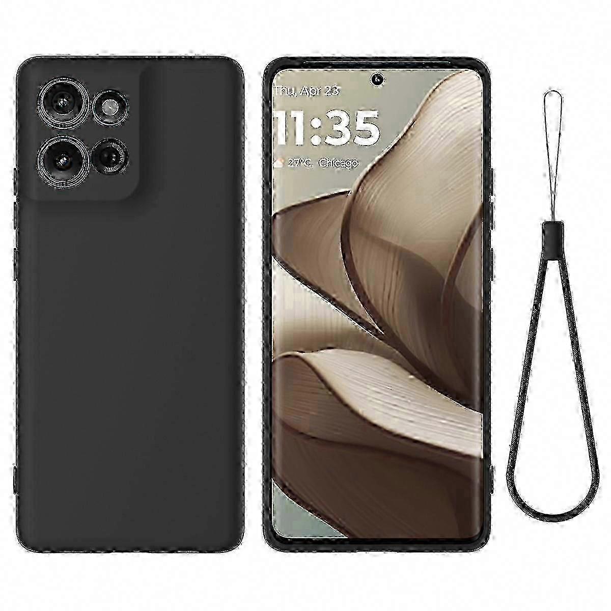 Shockproof Liquid Silicone Phone Case in Solid Colors