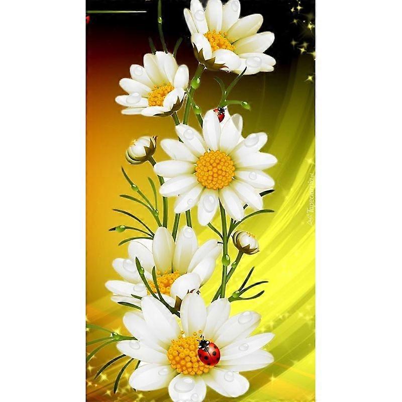 Sunflower DIY 5D Full Drill Painting in Diamond Embroidery Cross Stitching Kit Rhinestone Home Ornament Handicraft 53CA