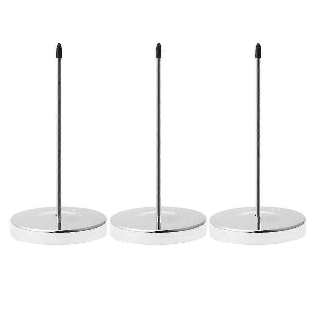 3pcs Desktop Straight Rod Paper Memo Holders Office Receipt Bill Holders