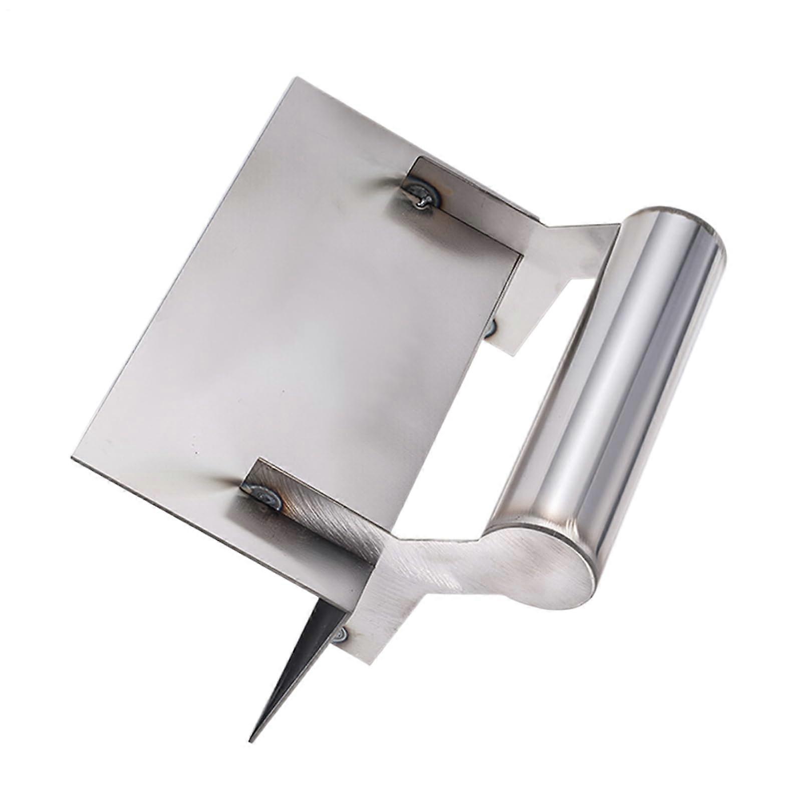 Trockenbaukelle Stainless Steel - Durable Drywall Finishing Tool with Scratch-Resistant Edge for Home Renovation