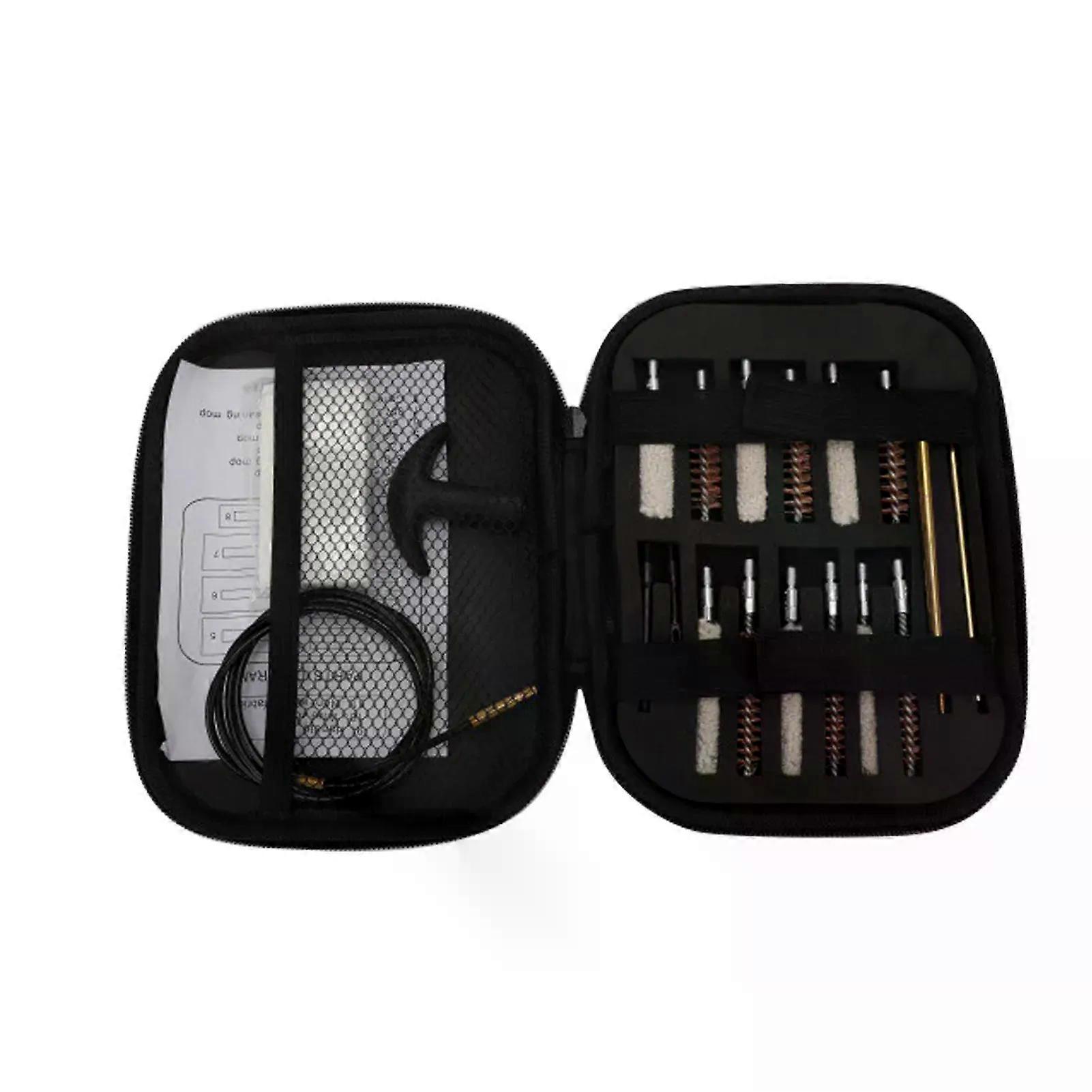 16 pcs. Universal Cleaning Accessory Kit Portable Hand Cleaning Tool Kit With Case