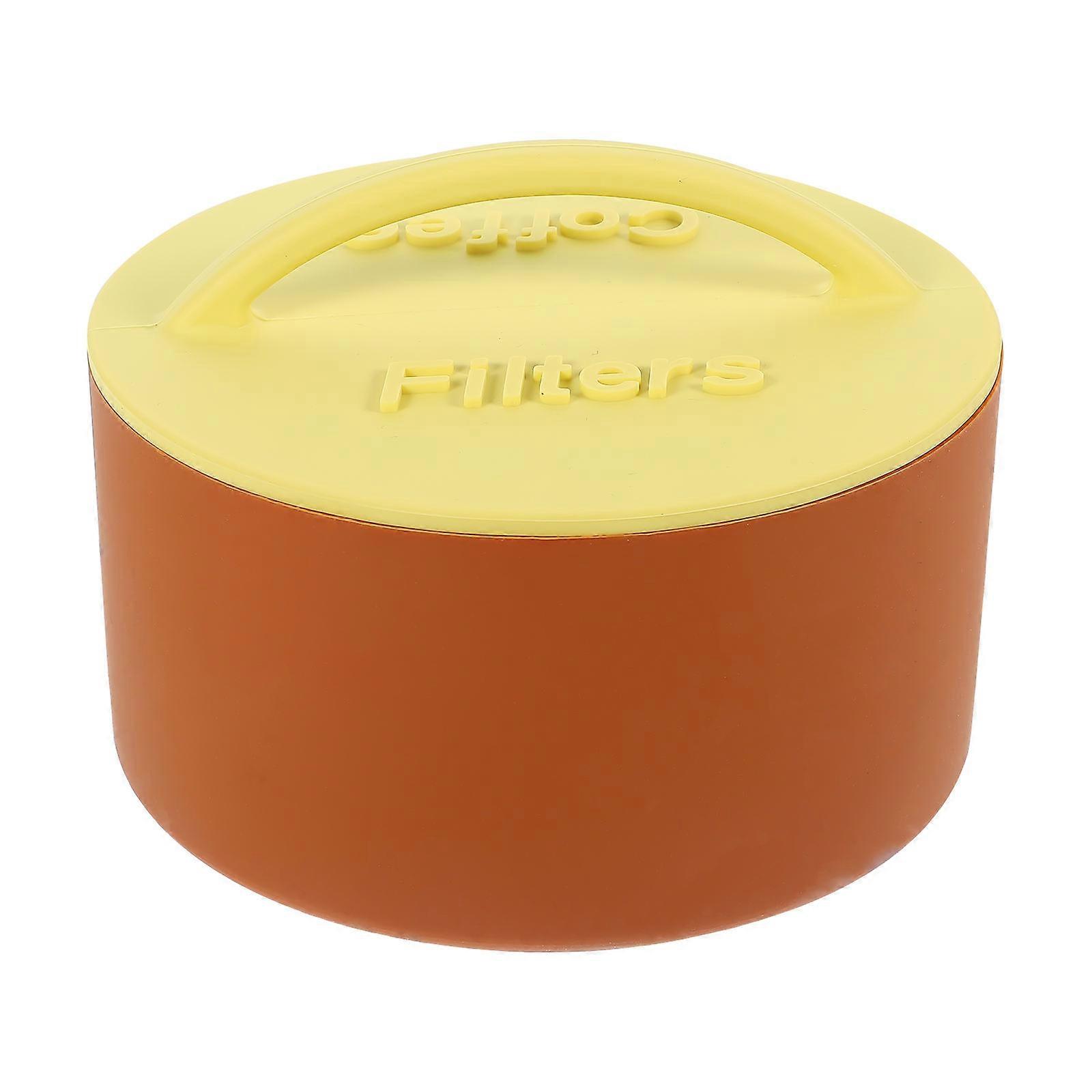 Multi Silicone Coffee Holder for 812 Cup Filters Dustproof Storage Box Countertop Accessories