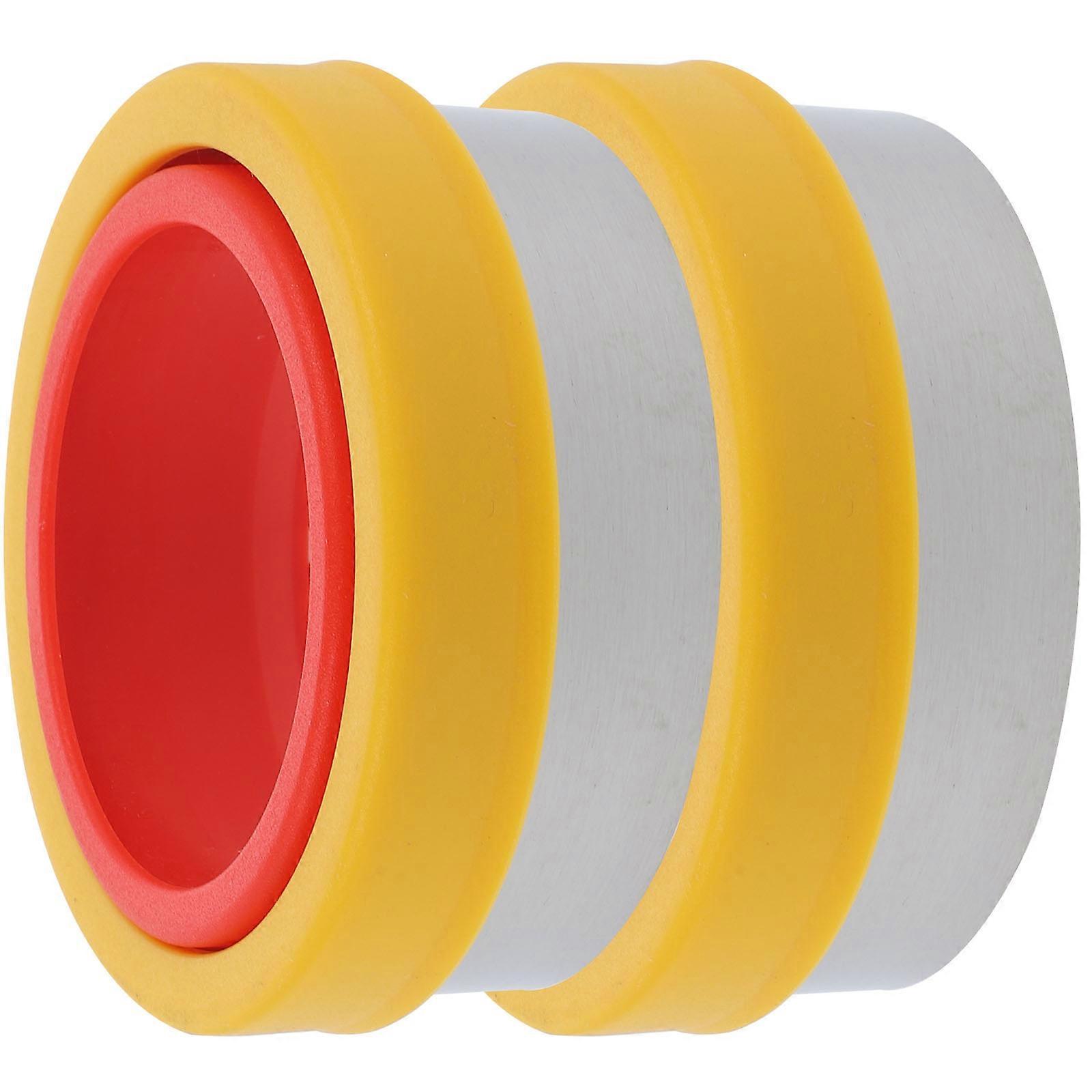 Yellow Sandwich Maker For Easy DIY Baking Perfect For Daily Cooking And Family Gatherings 2Pcs