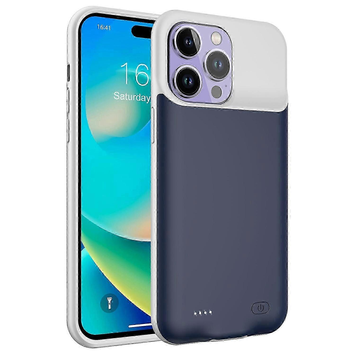 iPhone 14 Pro Max 8500mAh External Battery Case Power Bank