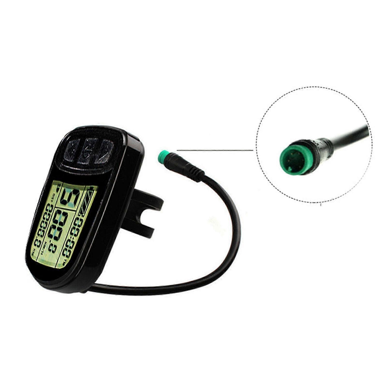 For KT LCD5 E-Bike Display Waterproof Multi-Function Meter Speed Odometer 24V 48V