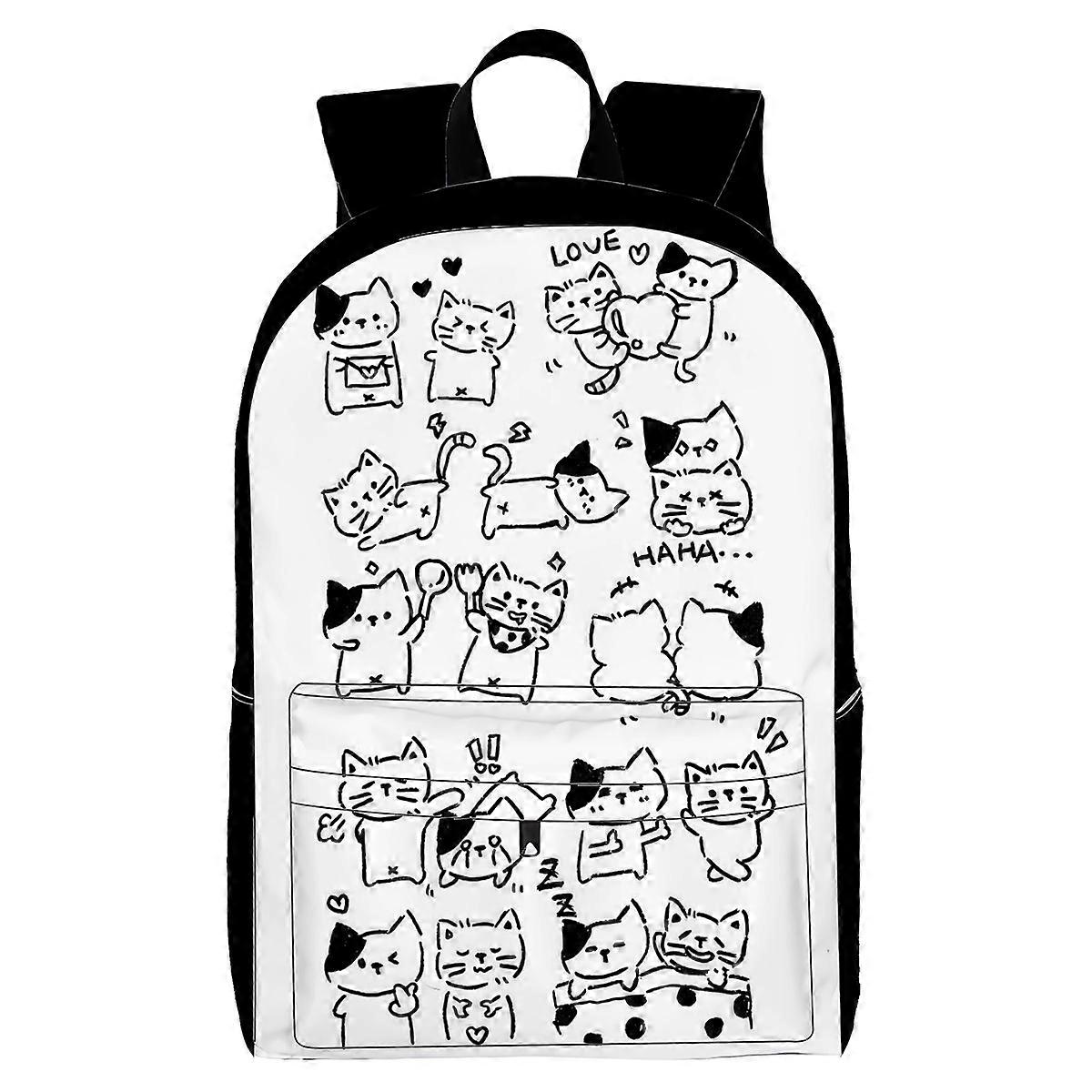 Backpack, with Multiple Organizational Compartments, Fits 15.6 Inch Notebook, for Travel, Teen, Business Work B450
