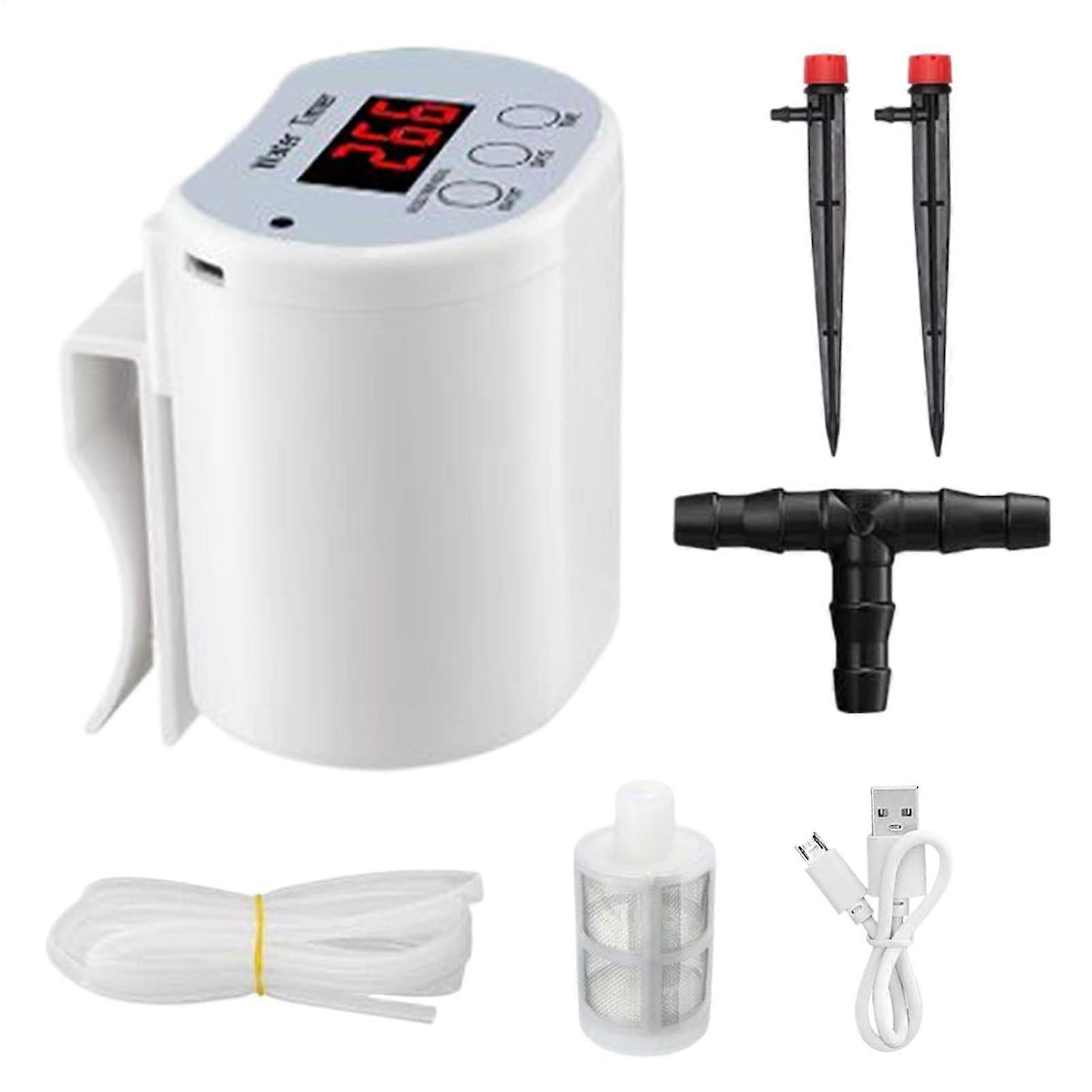 Auto Watering for Plants SelfWatering System With Timer for 2 Pots