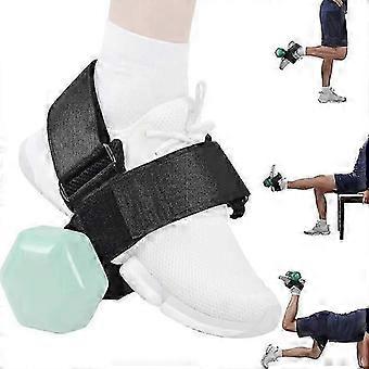 Verstellbare Hantelgurte für Gewichtheben, Knöchelgurte für Gewichtheben, Beinübungen, Fitness-Fußzubehör