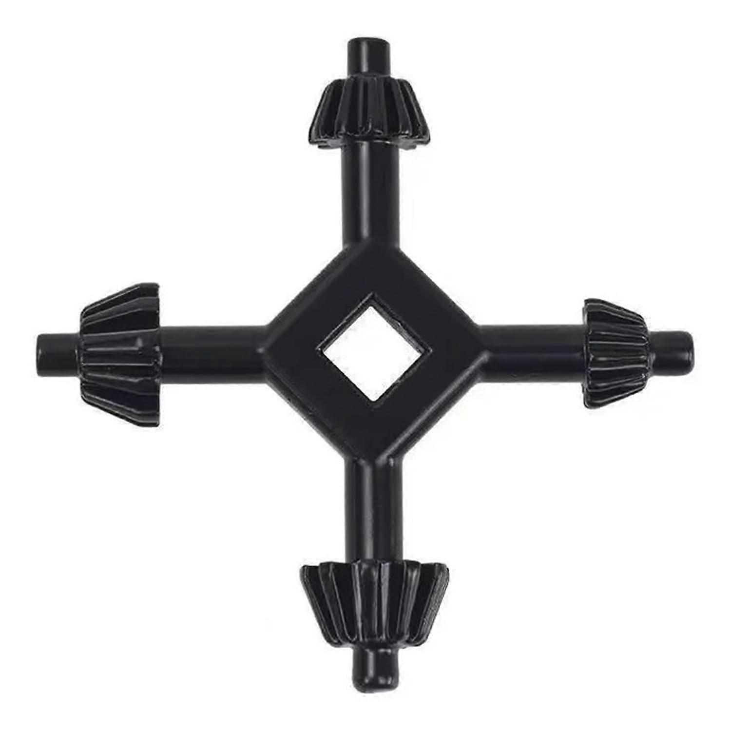 Bohr chuck key for electric drill, 4 in 1 multifunctional steel chuck key