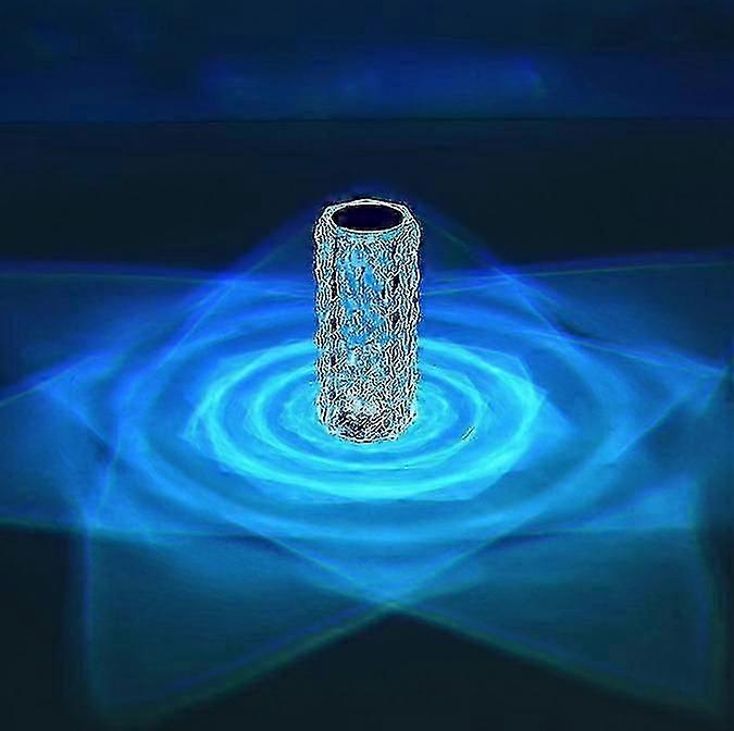 Crystal Lamp 16 Color Changing Night Light Touch Lamp