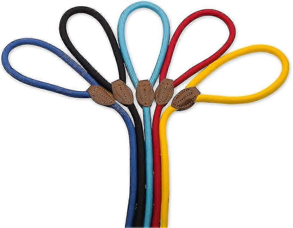 Dog Leash, Supet Retriever Leash with Pull Stop, Durable Soft Braided Moxon Leash with Adjustable Collar for Small and Medium Dogs