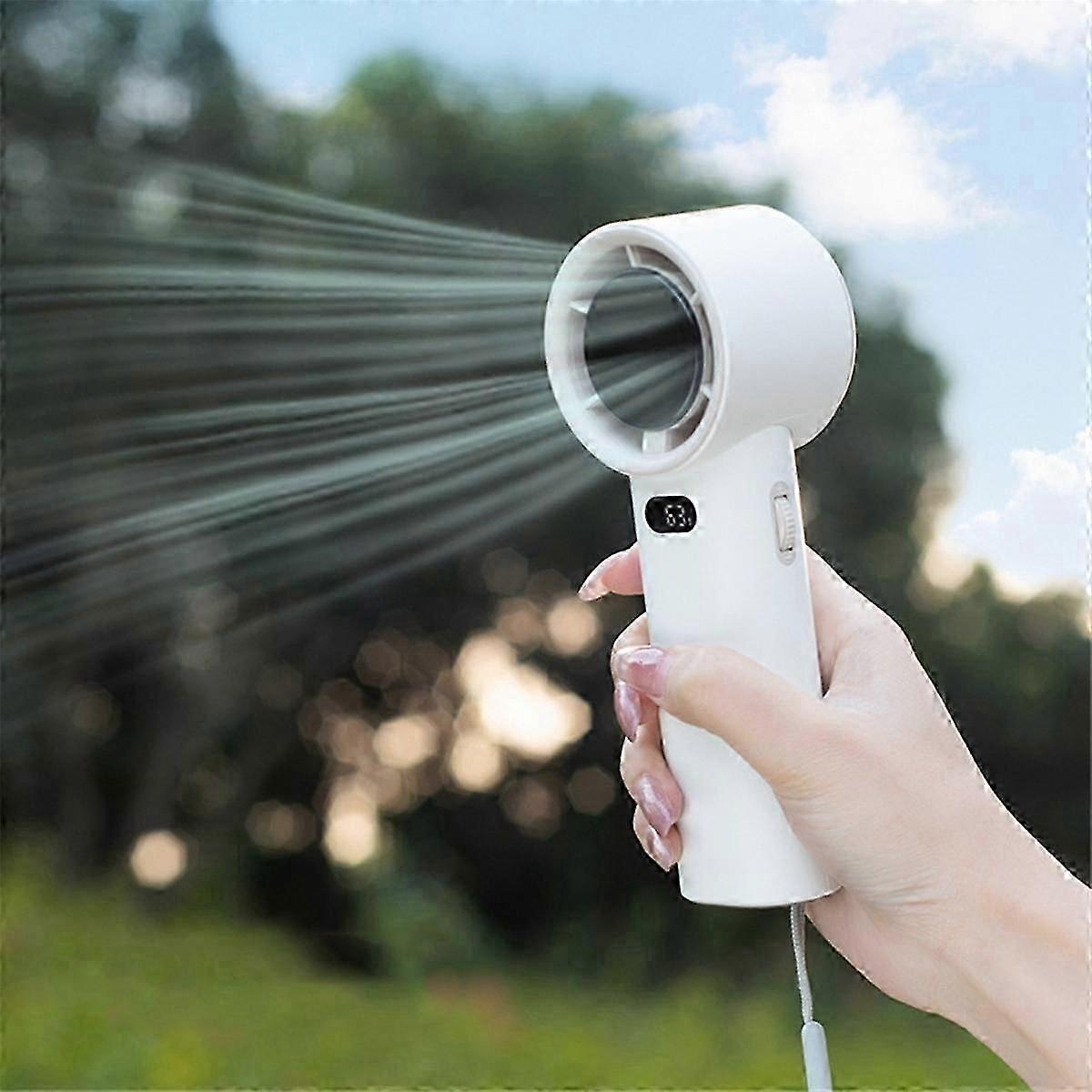High-Speed Turbo Fan - Powerful Handheld Blower with Cooling Function for Strong Wind