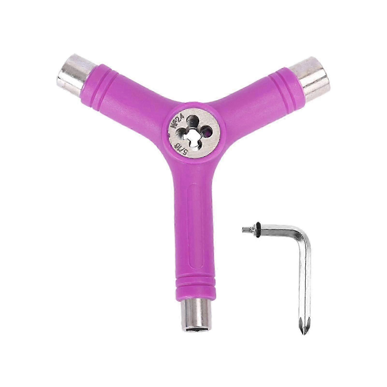 Hexagon Wrench All-in-one Design Multi-function Portable Skateboard Y Tool Accessory For Skate