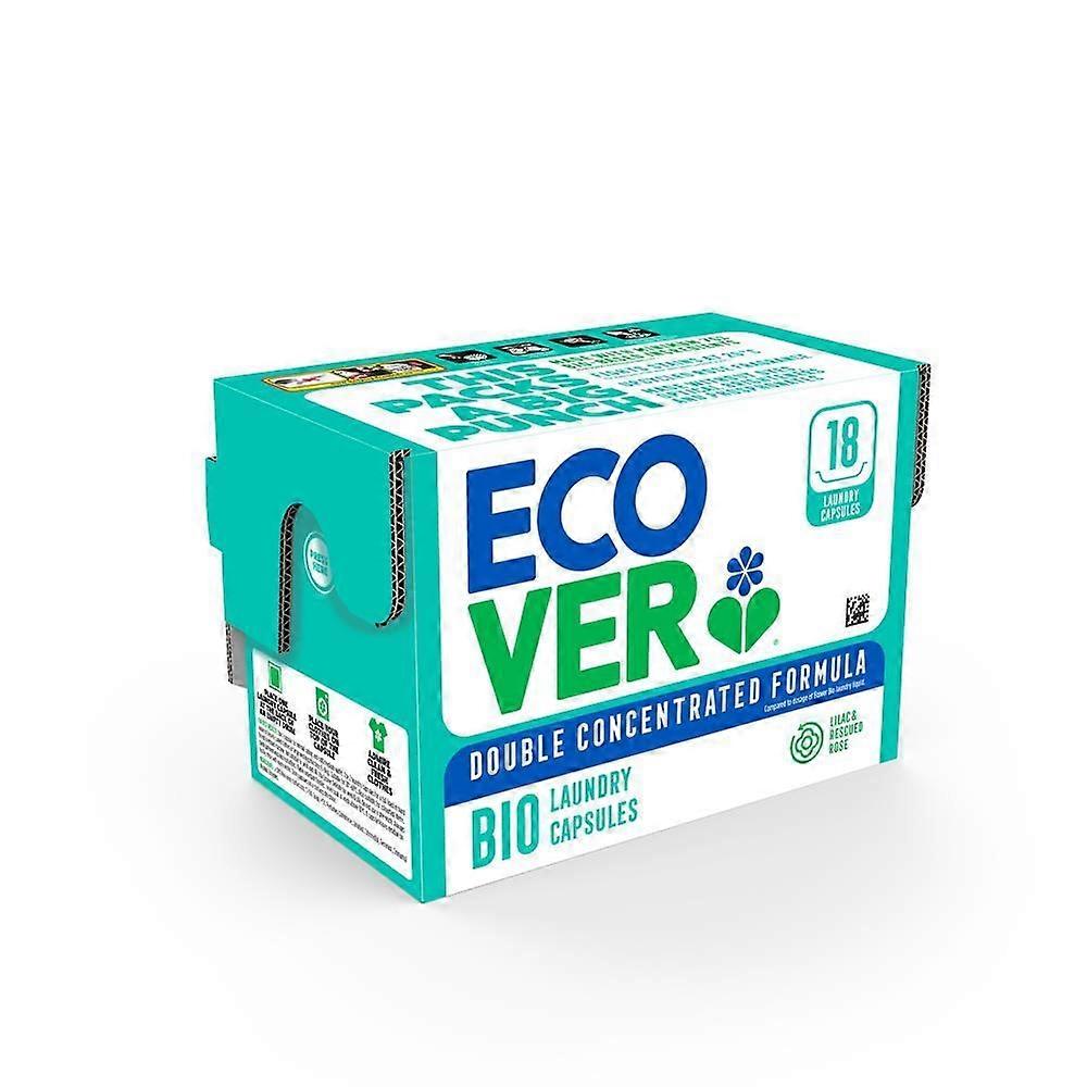 Ecover Laundry Capsules - Bio x18 - 2 Pack