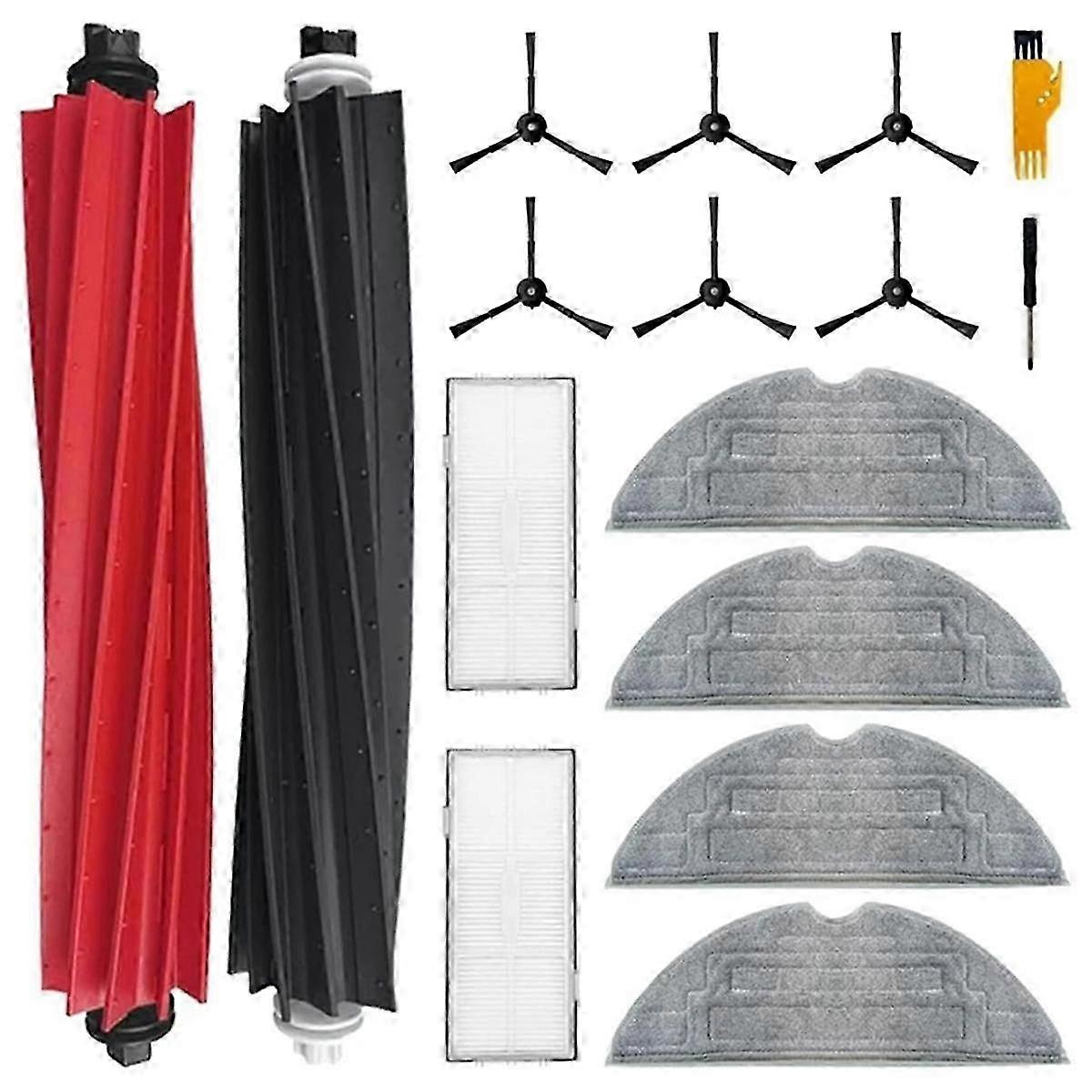 For S8 / S8+/S8 Plus Vacuum Cleaner Main Side Brush Hepa Filter Mop Cloth Replacement Parts