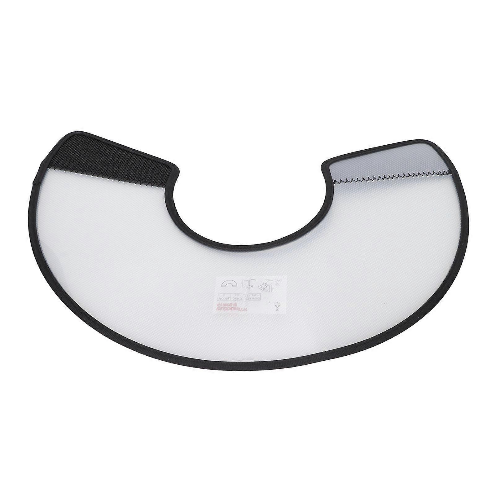 Adjustable Pet Cone Collar Type 6 Translucent PP Recovery Kit