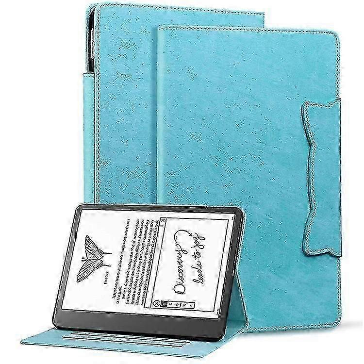 حافظة حامل Kindle Scribe مع فتحة بطاقة - غطاء لوحي من جلد PU ل Kindle Scribe