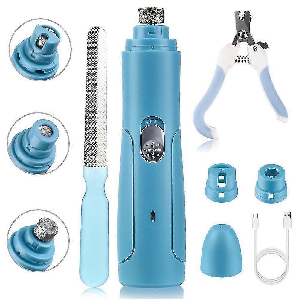 Usb Cat And Dog Automatic Pet Electric Enter Mani Tool Set