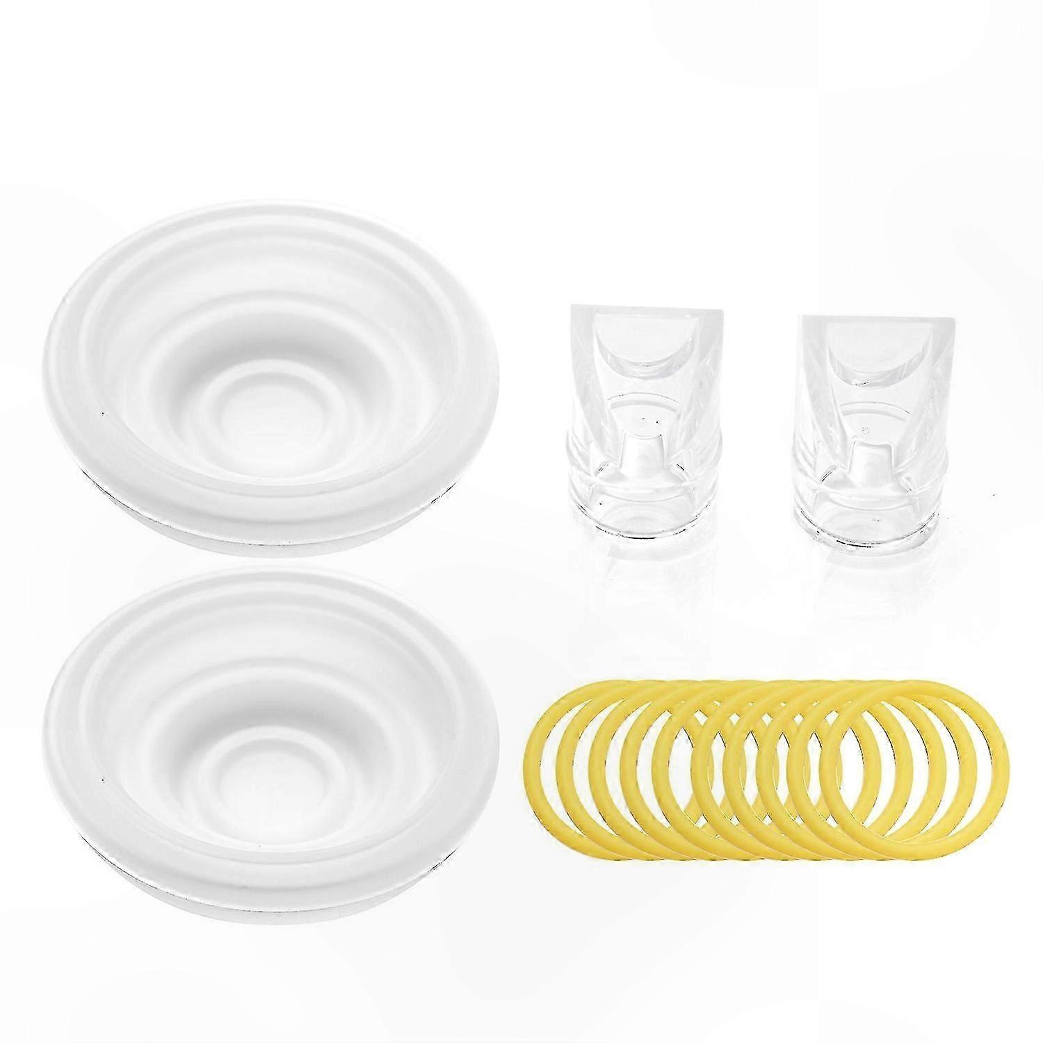 Milk Collection Set with 3 Containers for Breast Pump Accessory