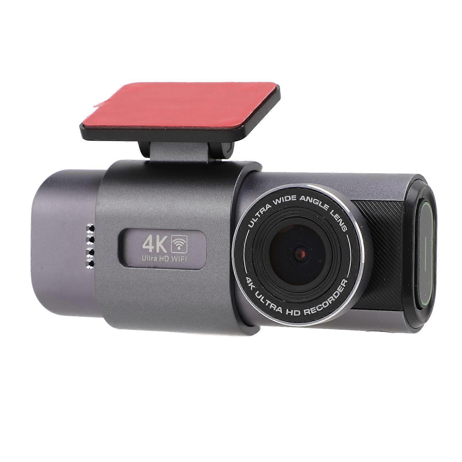 4K Front 1080P Rear WIFI Dash Cam with G Sensor & Parking Mode