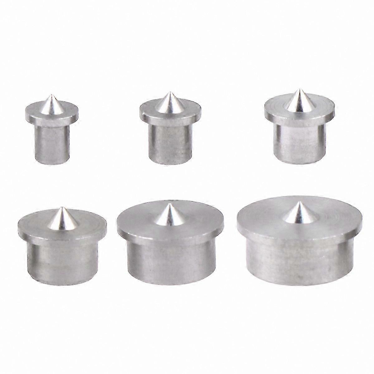 6-Piece Wooden Dowel Pin Kit with Centering Tool for Accurate Woodworking and Joinery Projects