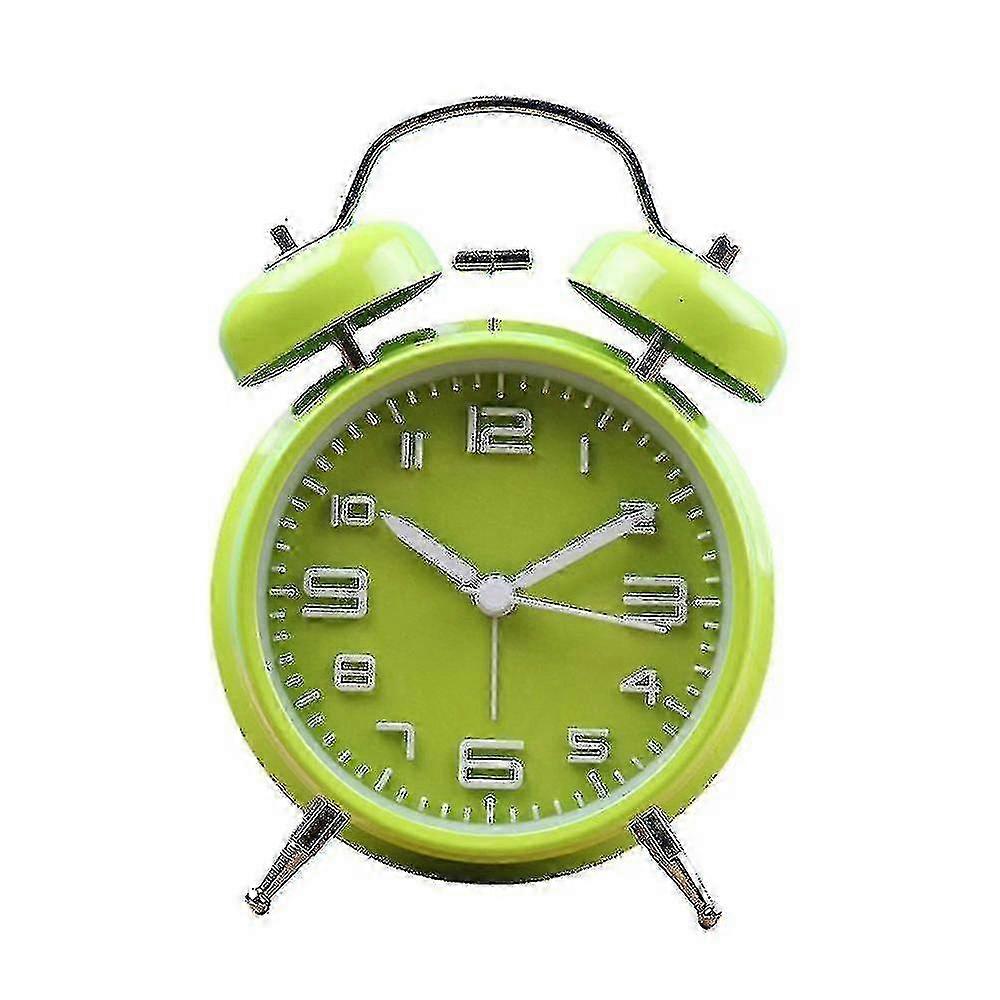 Classical Retro Twin Bell Alarm Clock With Backlight -aya