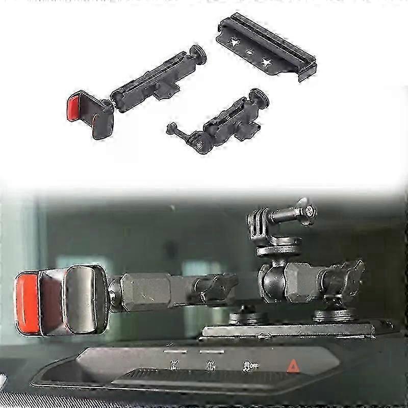 Dash Phone Holder And Camera Mount Fit For  d Bronco 2022-2024 Expa...