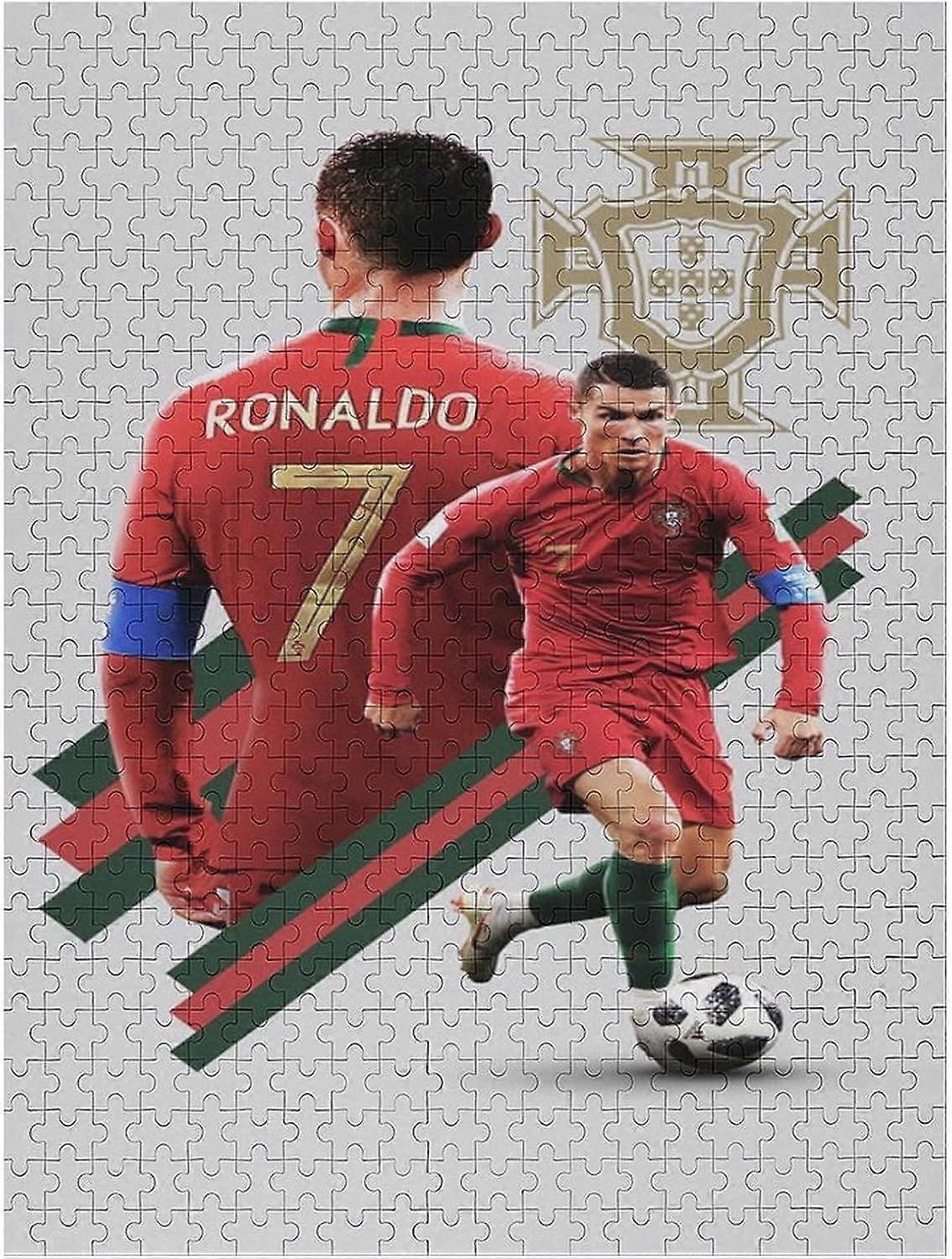 ジグソーパズル 300/500/1000 ピース ロナウド パズル ジグソーパズル 大人 子供 ジグソーパズル 難易度 ジグソーパズル サッカー選手 ジグソーパズル 教育ゲーム おもちゃ 家族の装飾
