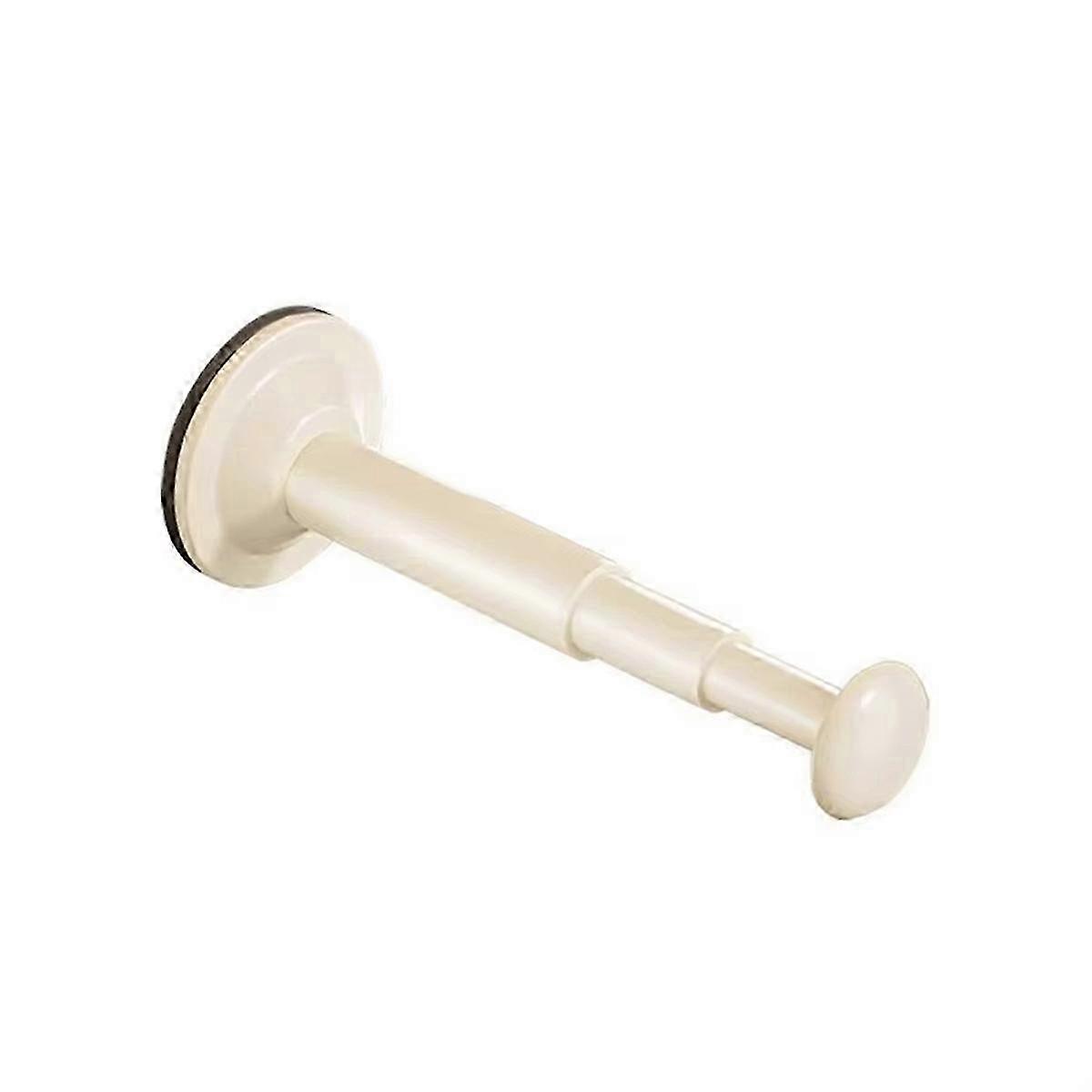 Multifunctional Telescopic Storage Rod with Suction Cup Hanger