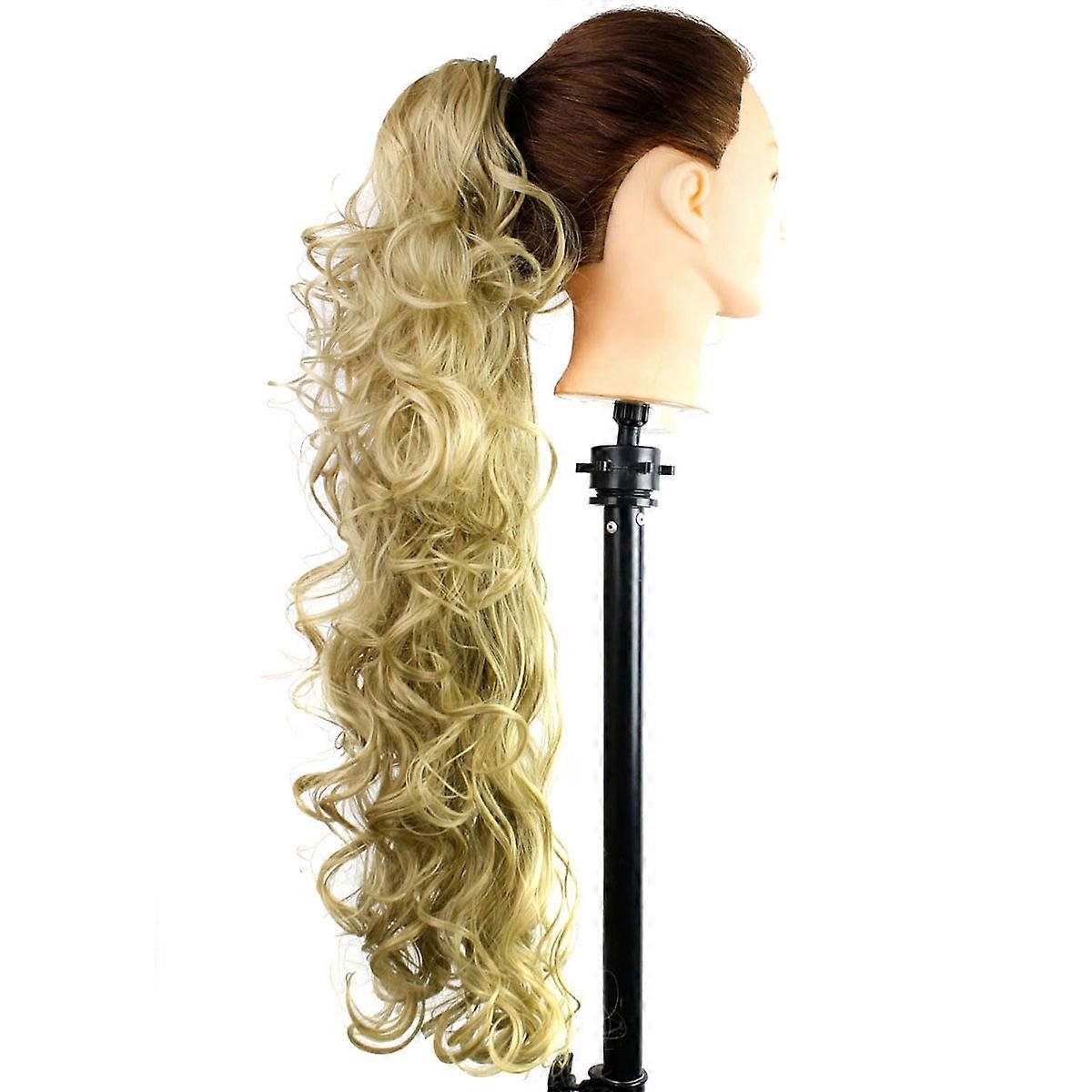 Messy Curls Ponytail Hairpiece for Women Made of Synthetic Fiber with Claw Clip and Drawstring