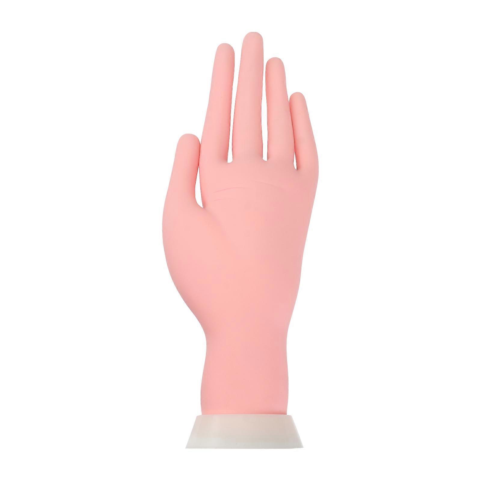 Fake Hand Model Nail Art Practice Tool for Manicure Training
