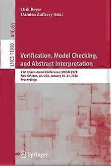 Verification Model Checking And Abstract Interpretation Paperback