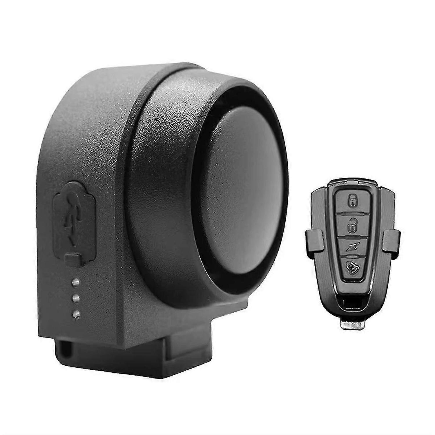 Wireless Bicycle Alarm 115dB IP55 Waterproof Motorcycle Alarm Remote Control Anti-Theft Bike Detecto