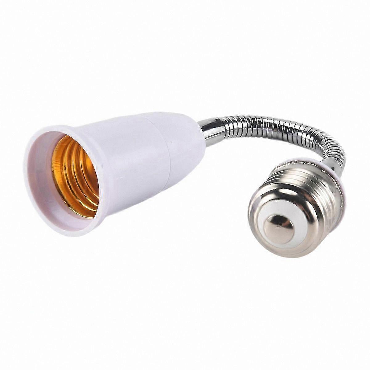 Flexible E27 to E27 Adapter Converter with 20cm Extend Socket for LED Bulbs and Lamps