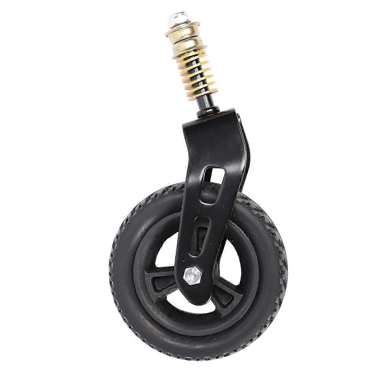 Wheelchair Front Wheel with Shock Absorbing Spring 360 Deg PU Hub Rollator Front Caster for Rollators Walkers