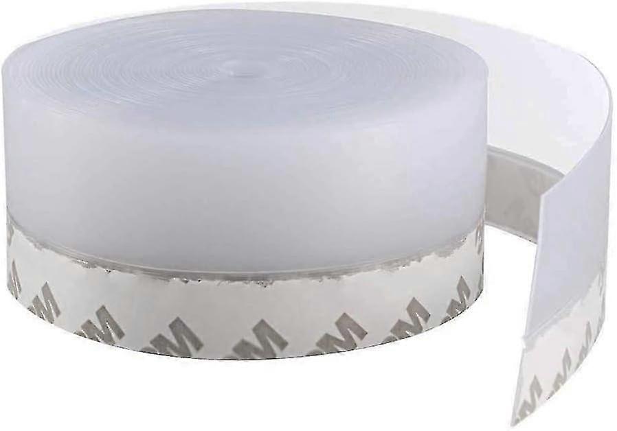 10m Silicone Transparent Self-Adhesive Door Bottom Seal Strip for Weatherproof 2025