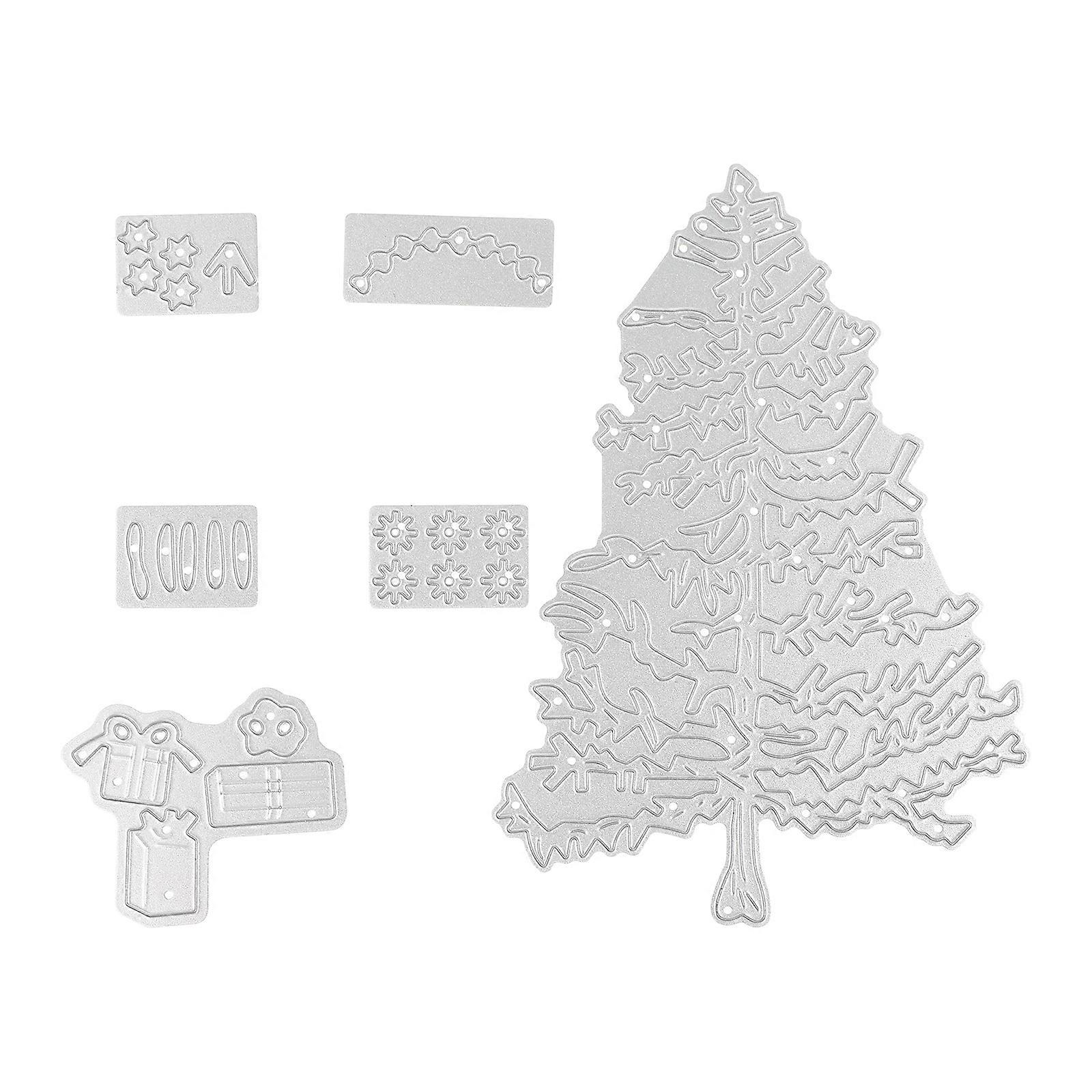Carbon Steel Christmas Tree Cutting Die for Craft Making 1Pcs DIY Embossing Tool