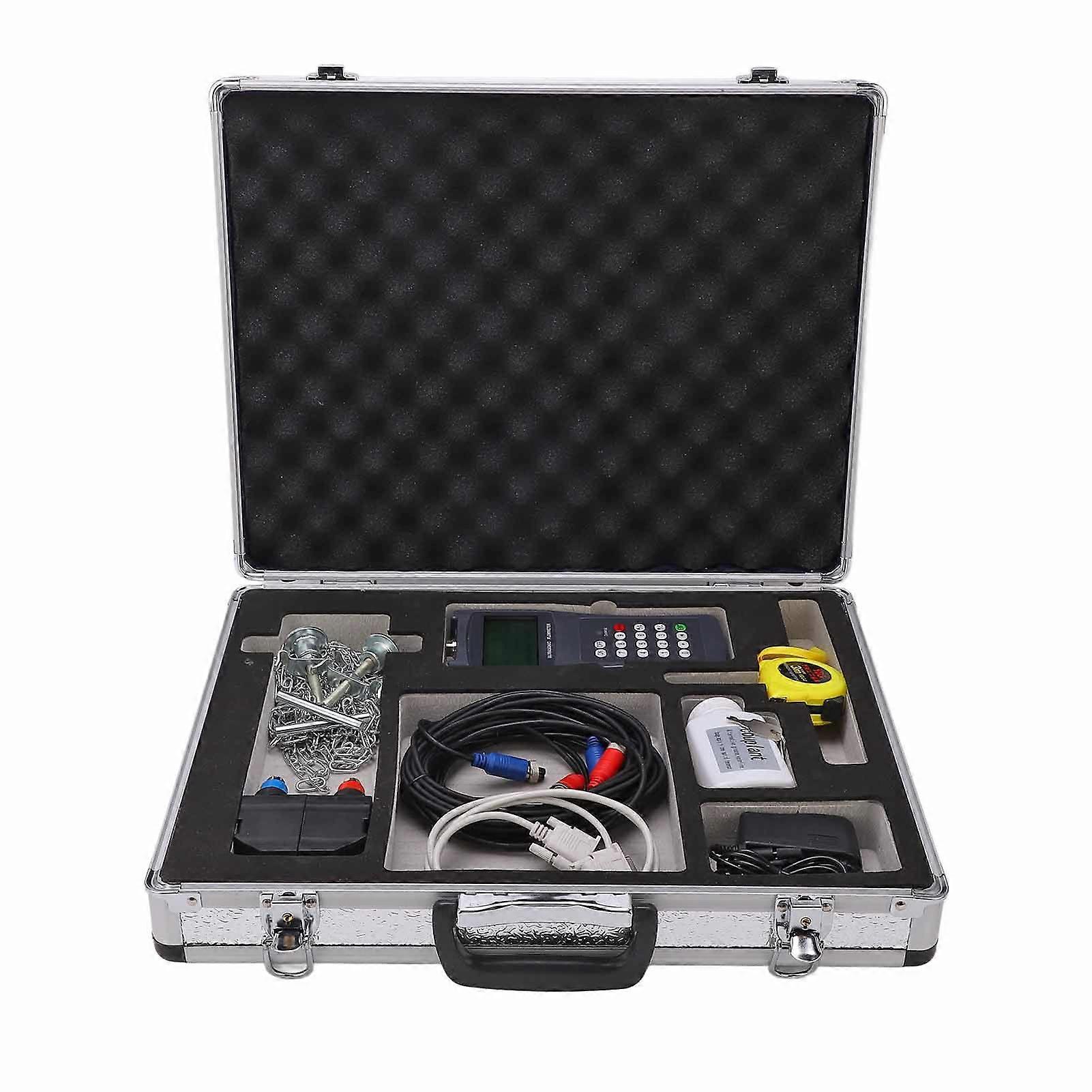 TDS-100H Handheld Digital Ultrasonic Flow Meter Tester Flowmeter