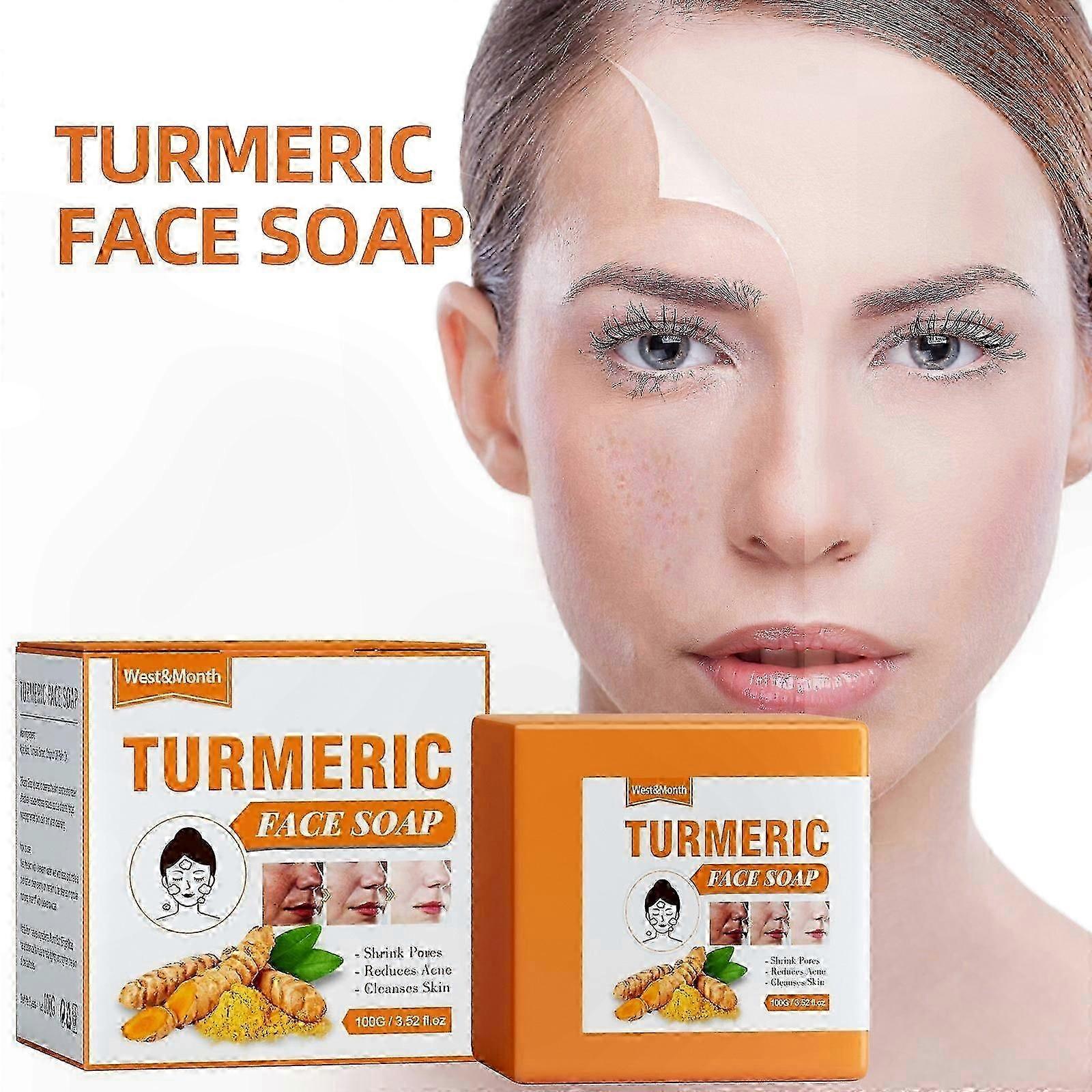 Natural Lemon Turmeric Soap Bar for Refreshing Cleanse with Handcrafted Skincare Benefits