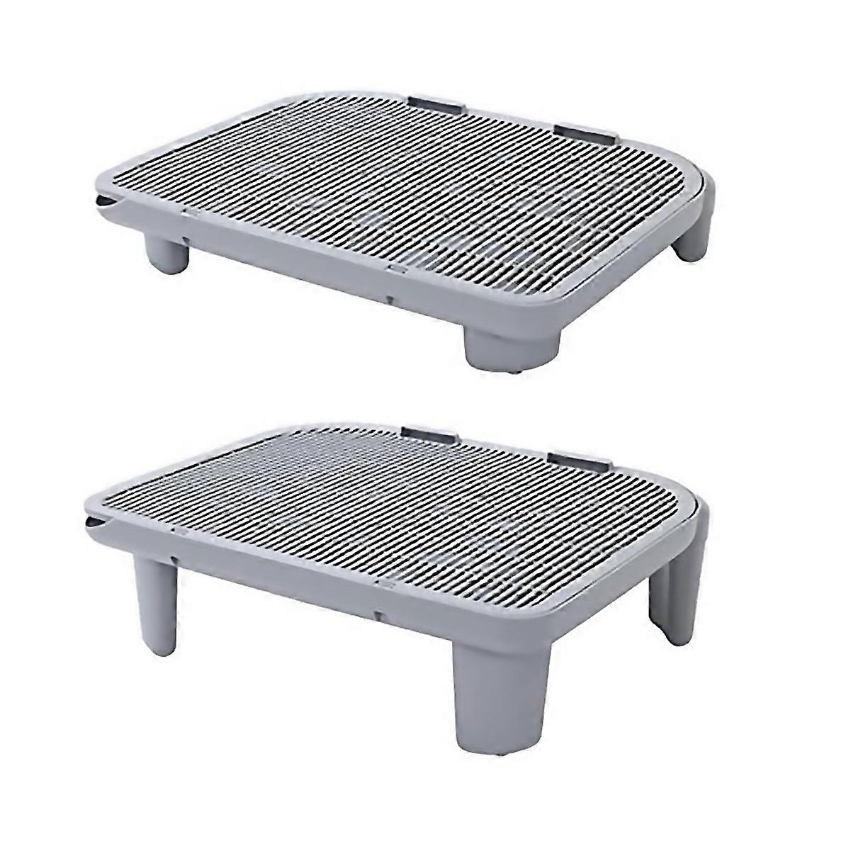 For Adjustable Cat Ramp For Litter Box Elevated Cat Litter Ramp For