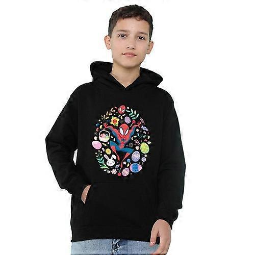 Spider-Man Childrens/Kids Circle Easter Hoodie