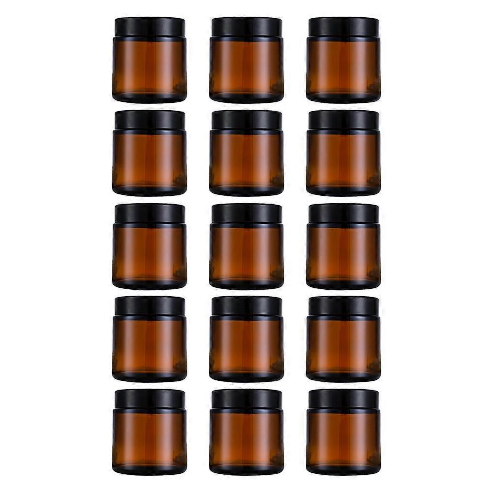 Tea Cosmetics Bottle for Storage 15Pcs Empty Cream Bottles